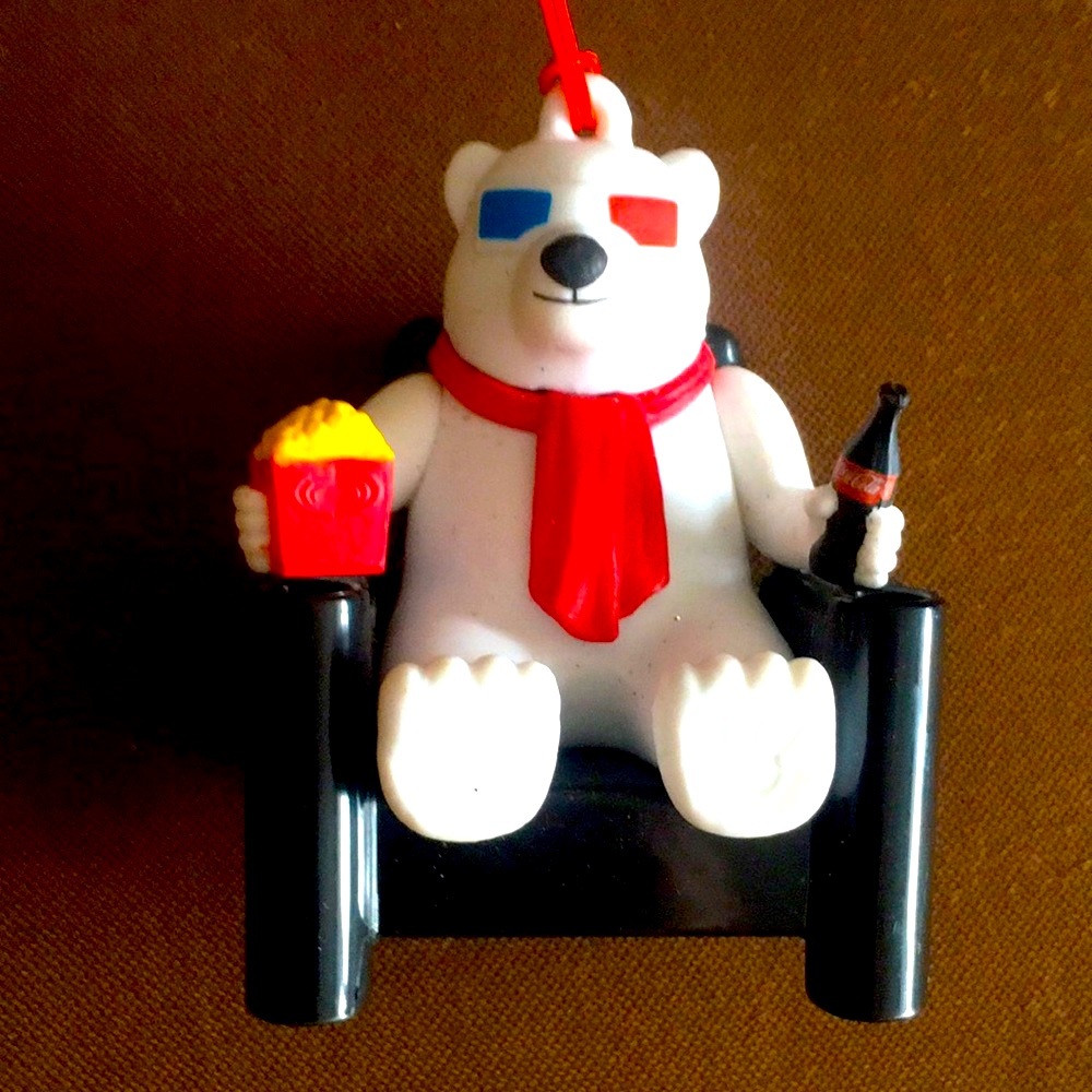Vintage Coca Cola Polar Bear Figurine - Rare Christmas Collectible